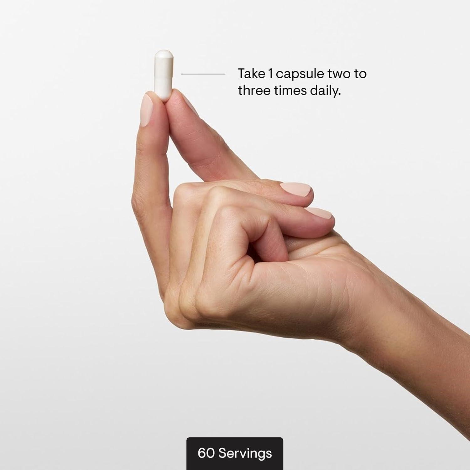 imageTHORNE AcetylLCarnitine 500 mg Supports Brain Function amp Healthy Nerve Sensations in The Hands amp Feet Gluten Dairy amp SoyFree 60 CapsulesStandard Packaging