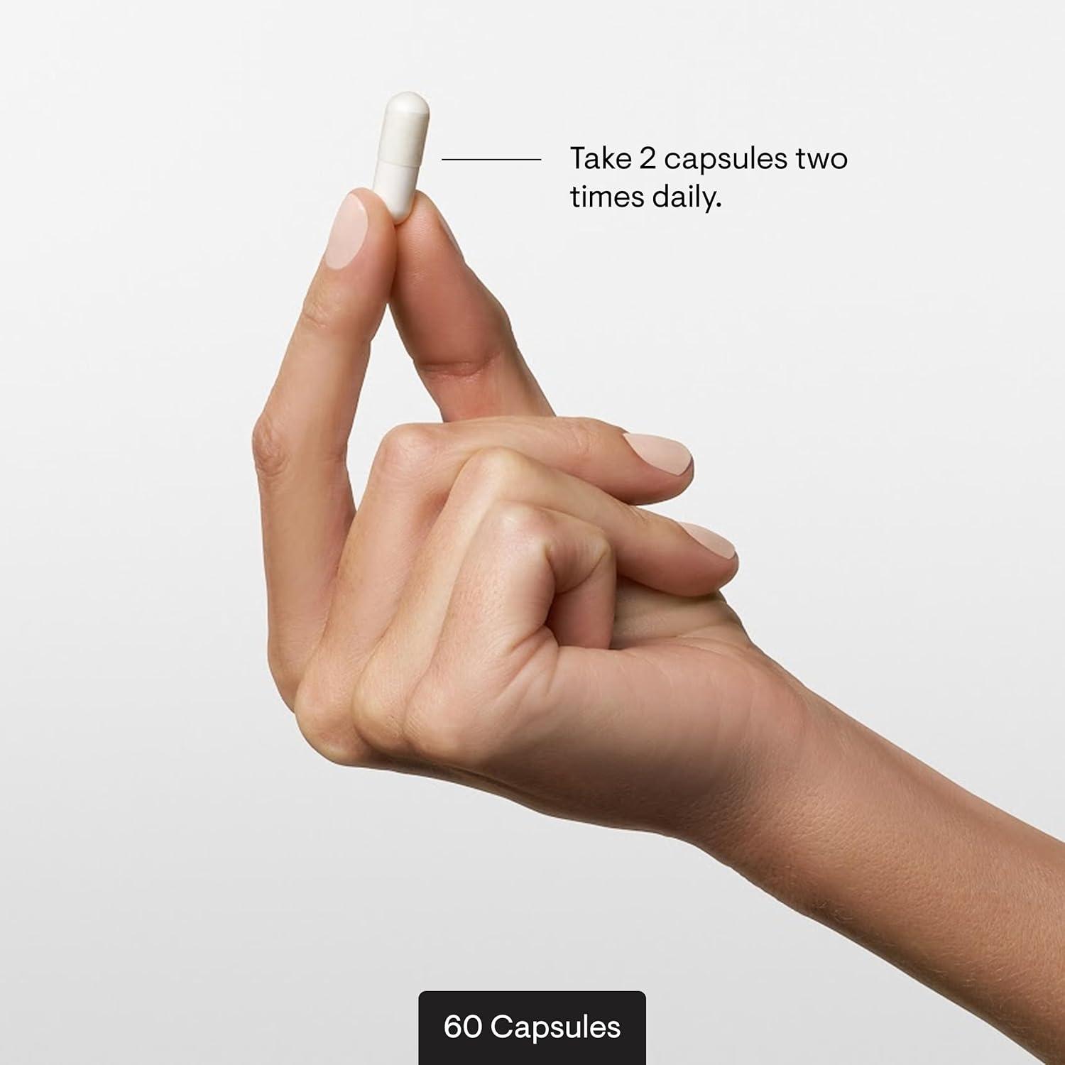 imageTHORNE Advanced Bone Support Formerly Oscap Bone Health Supplement with Calcium and Vitamin D 120 Capsules