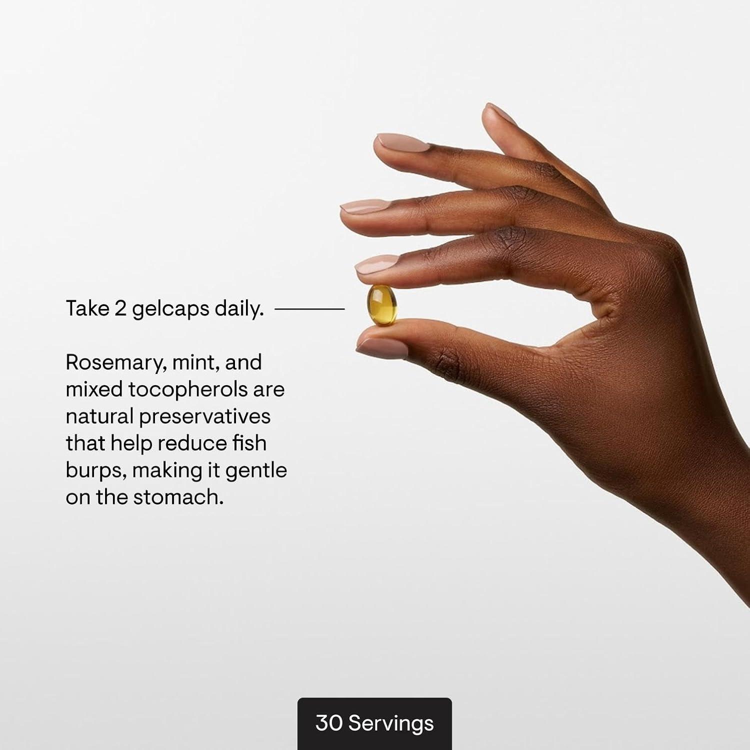 imageTHORNE Advanced DHA 650 mg DHA and 200 mg of EPA Supports Healthy Brain Aging and Nerve Function 60 gelcaps