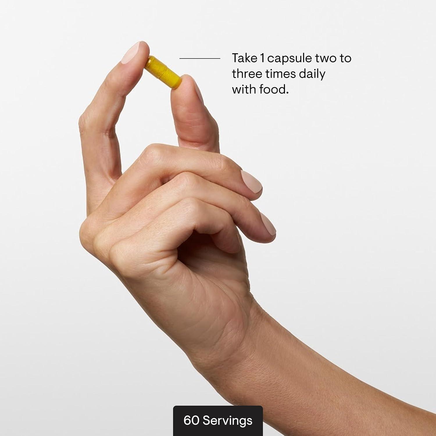 imageTHORNE Berberine 200 mg Formerly Berbercap Supports Heart Function Immune System and Gut Health 60 Capsules