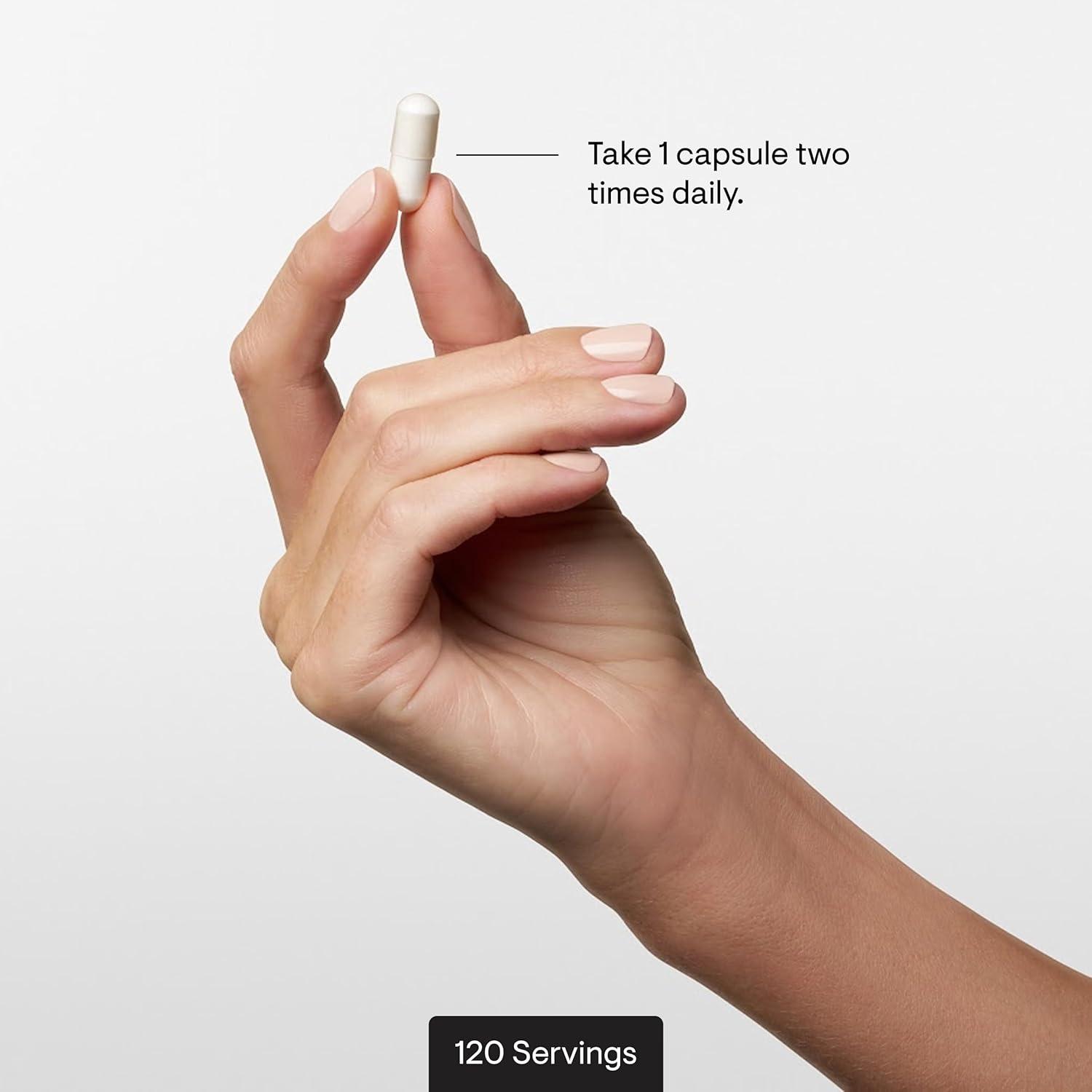 imageTHORNE Calcium Formerly DiCalcium Malate Chelated Calcium for Enhanced Absorption with DimaCal for Bone Density Support 120 Capsules