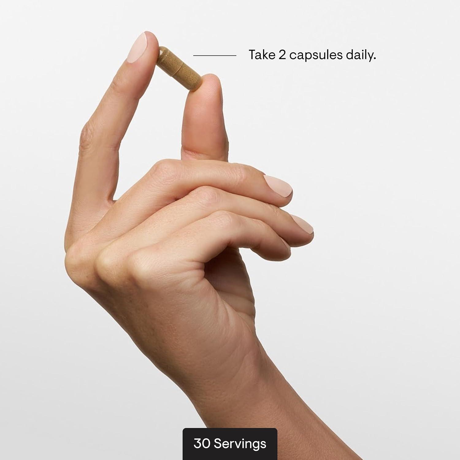 imageTHORNE Ginseng Plus Supports Focus Cognition Memory amp Resilience to Stress with Korean Red Ginseng Lions Mane amp Greek Mountain Tea Soy Gluten amp Dairy Free 60 Capsules