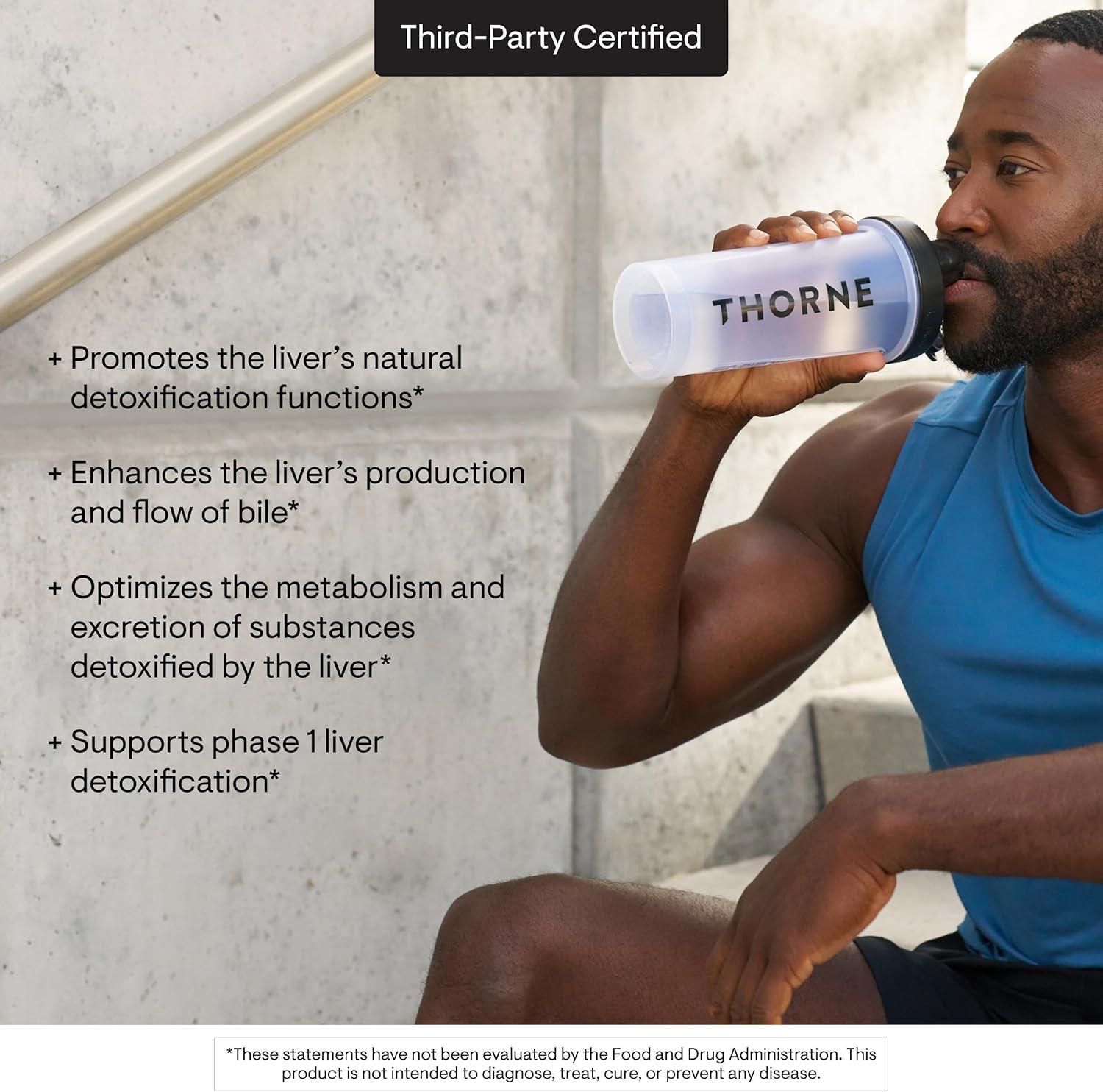 imageTHORNE Liver Cleanse Support System for Detoxification and Liver Support 60 Capsules