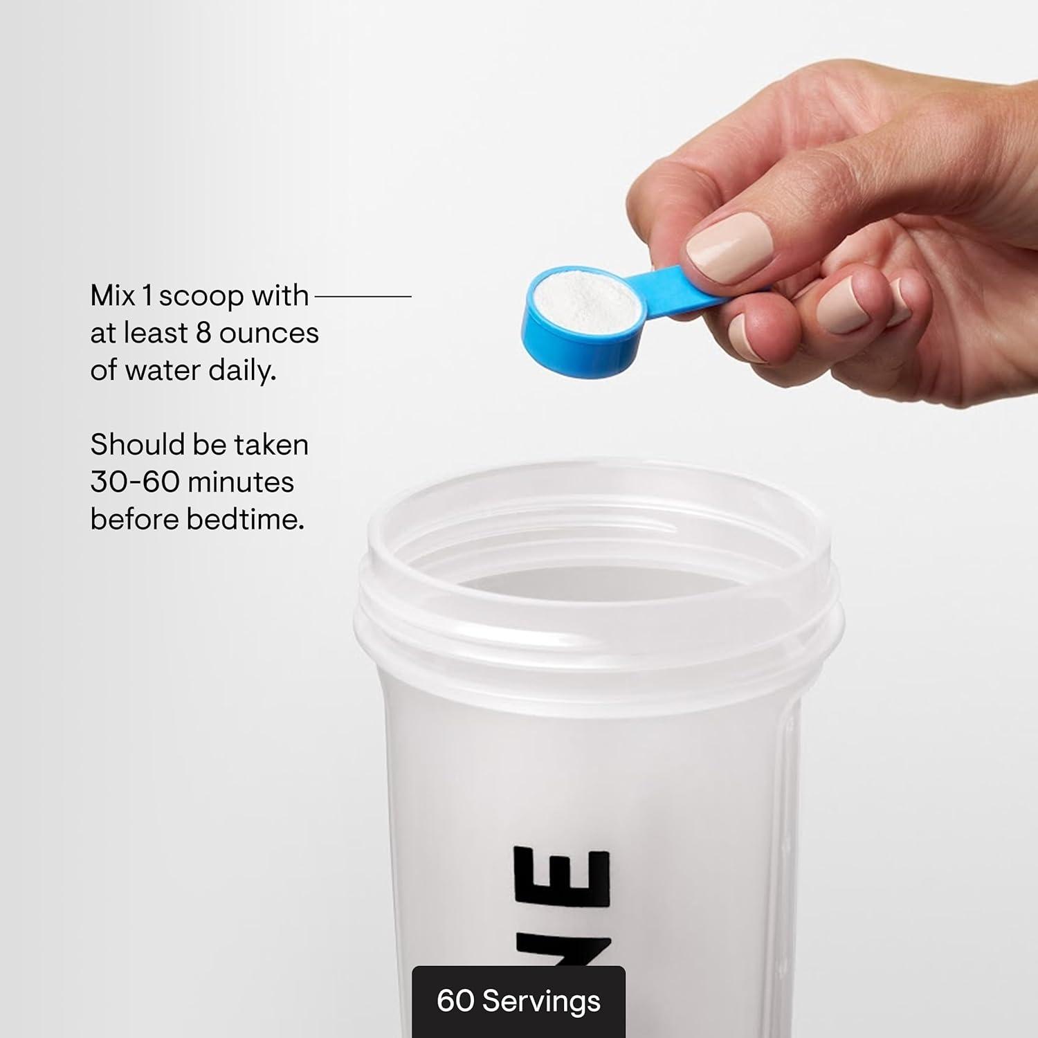 imageTHORNE Magnesium Bisglycinate Powdered Magnesium Formula Support Restful Sleep Muscle Relaxation Heart Health and Metabolism NSF Certified for Sport 60 Servings 65 Oz Jar65 Ounce Pack of 1