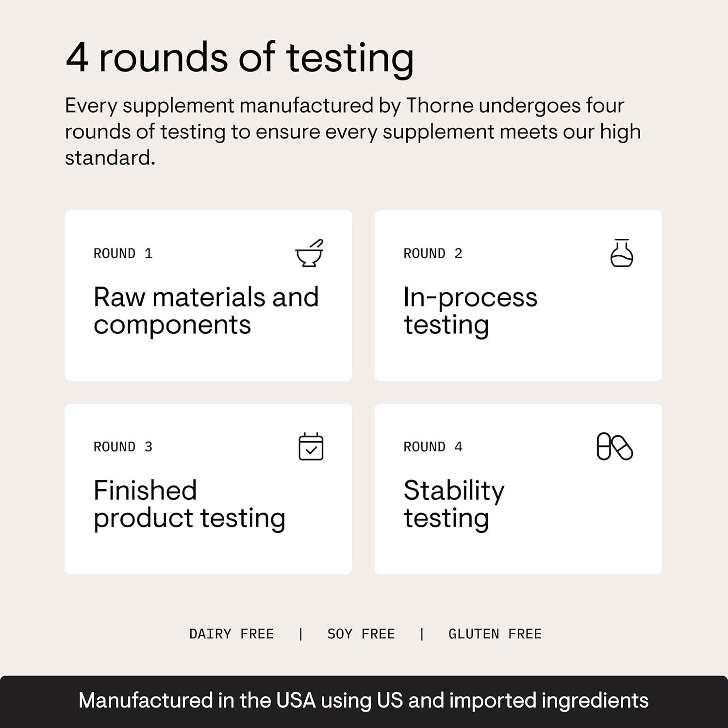 imageTHORNE Magnesium Glycinate Supports Restful Sleep Muscle Relaxation Heart Health amp Metabolism Chelated Magnesium Capsules ThirdParty Certified Gluten Dairy amp SoyFree 90 Servings90 Count Pack of 1