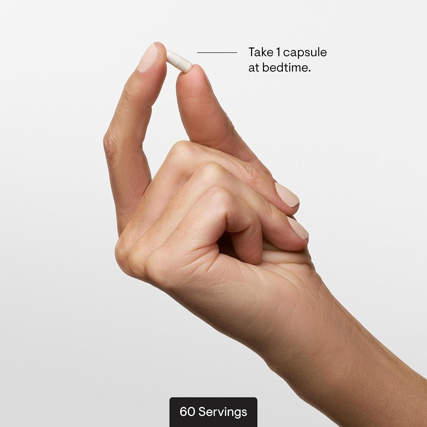 imageTHORNE Melaton5 5mg Melatonin Supplement Supports Normal Circadian Rhythms Restful Sleep amp Relaxation 60 Capsules60 Count Pack of 1