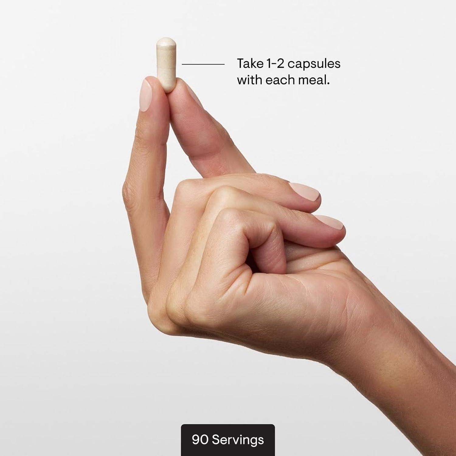 imageTHORNE Multi Enzyme Formerly BPP Betaine Pepsin Pancreatin Comprehensive Blend of Digestive Enzymes to Support Normal Digestion DairyFree 180 Capsules 90 Servings