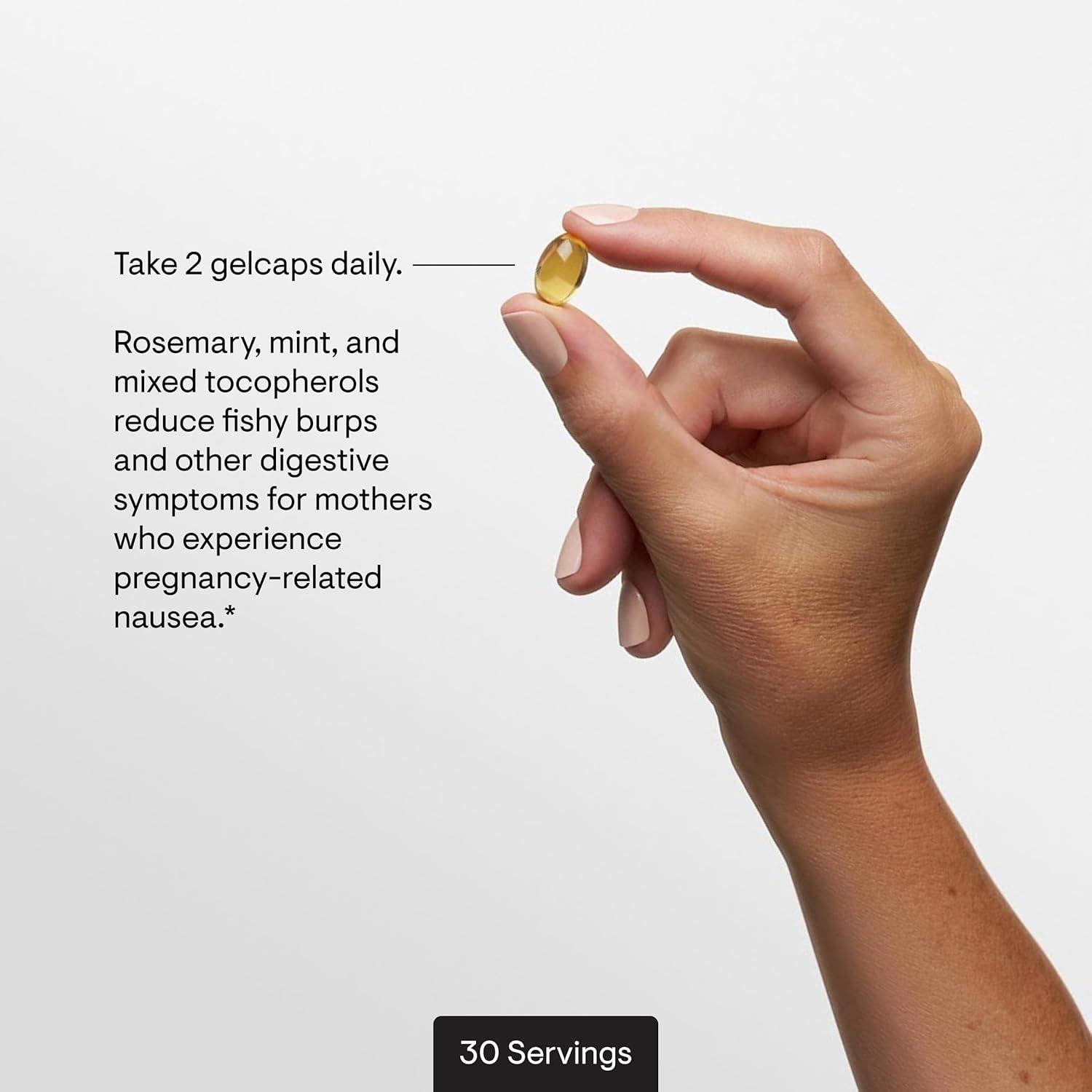 imageTHORNE Prenatal DHA 650 mg DHA and 200 mg of EPA Supports Babys Brain amp Nervous System Development from Pregnancy to Nursing 30 Servings