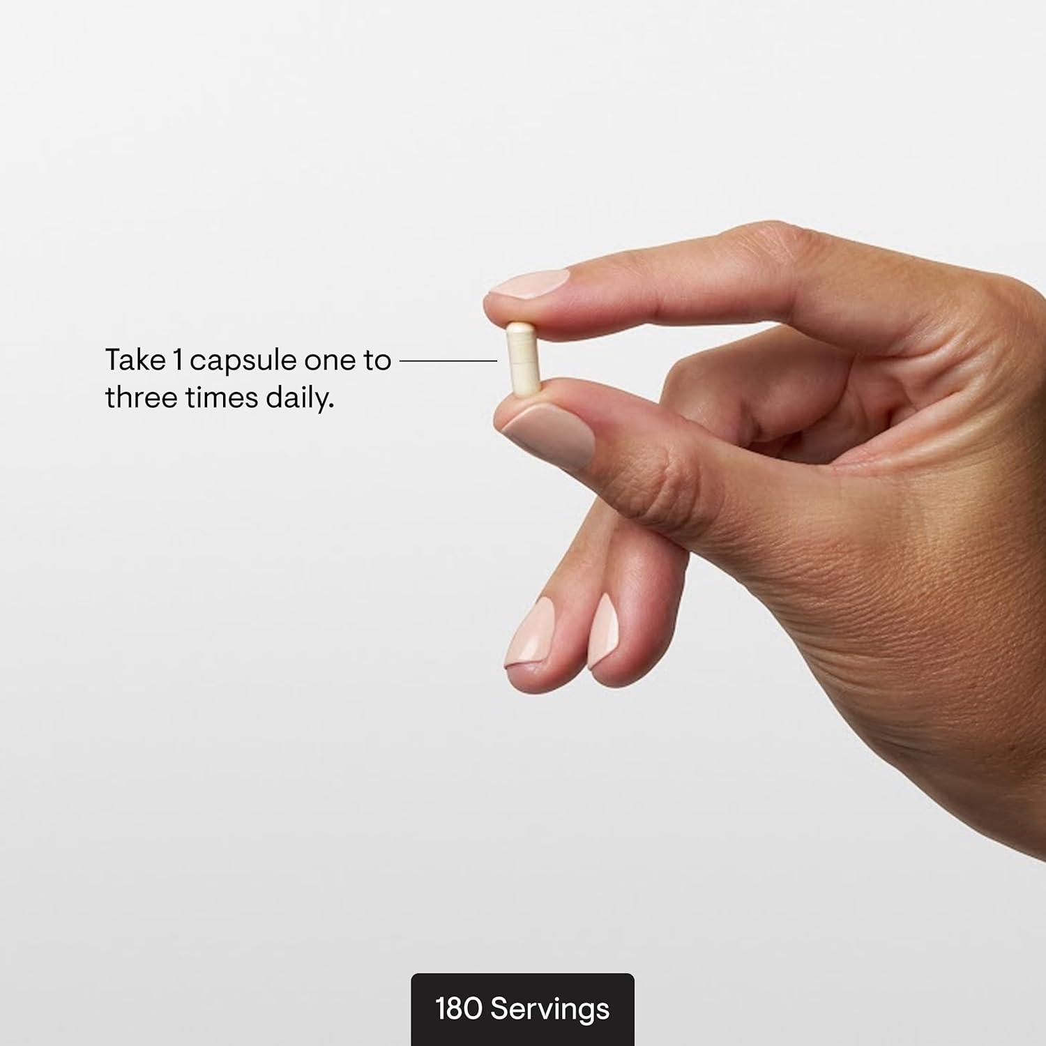 imageTHORNE Pyridoxal 5Phosphate Bioactive Vitamin B6 Pyridoxine Supplement for Energy Production and Neurotransmitter Synthesis 180 Capsules