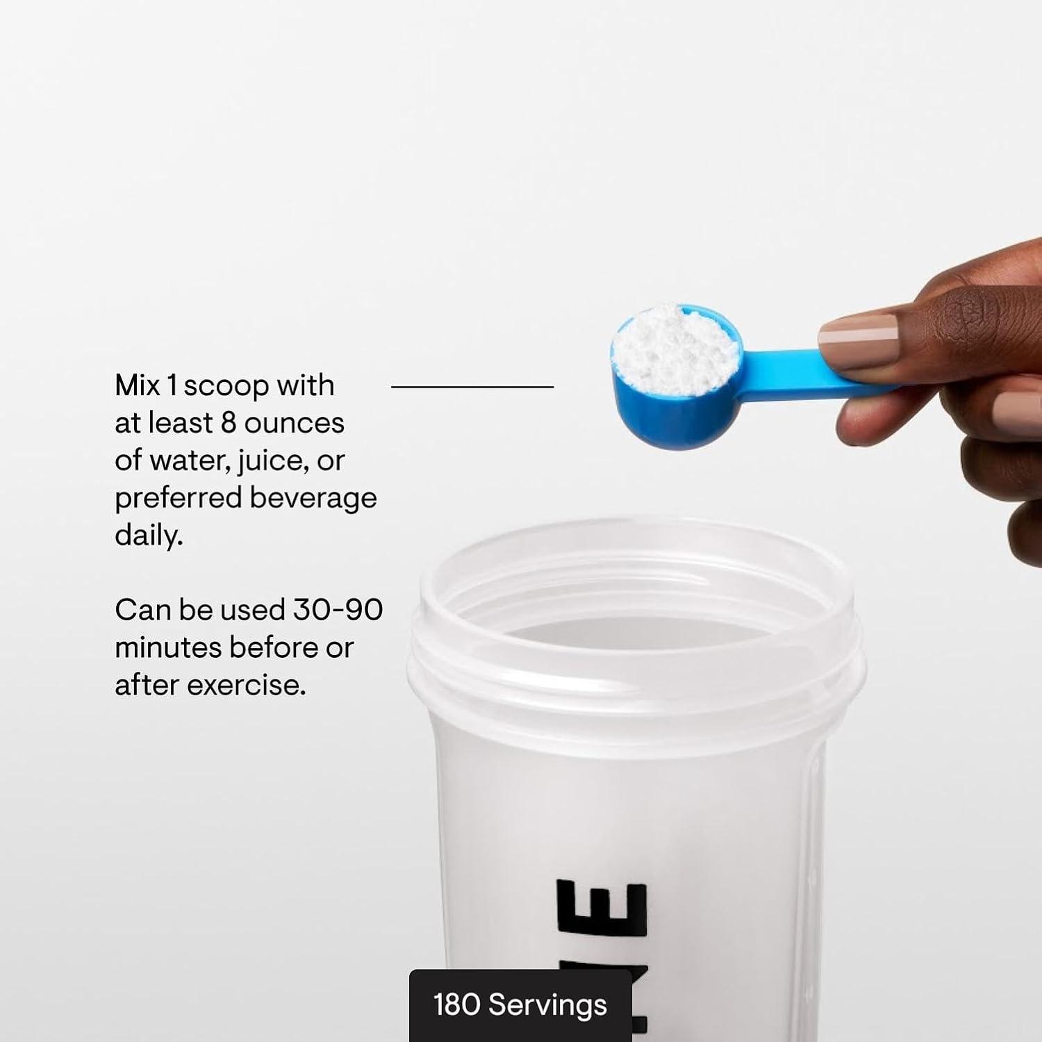 imageTHORNE Creatine Micronized Creatine Monohydrate Powder Support for Muscles amp Cognitive Function for Women amp Men Unflavored NSF Certified for Sport 5 g per Serving 180 ServingsUnflavored