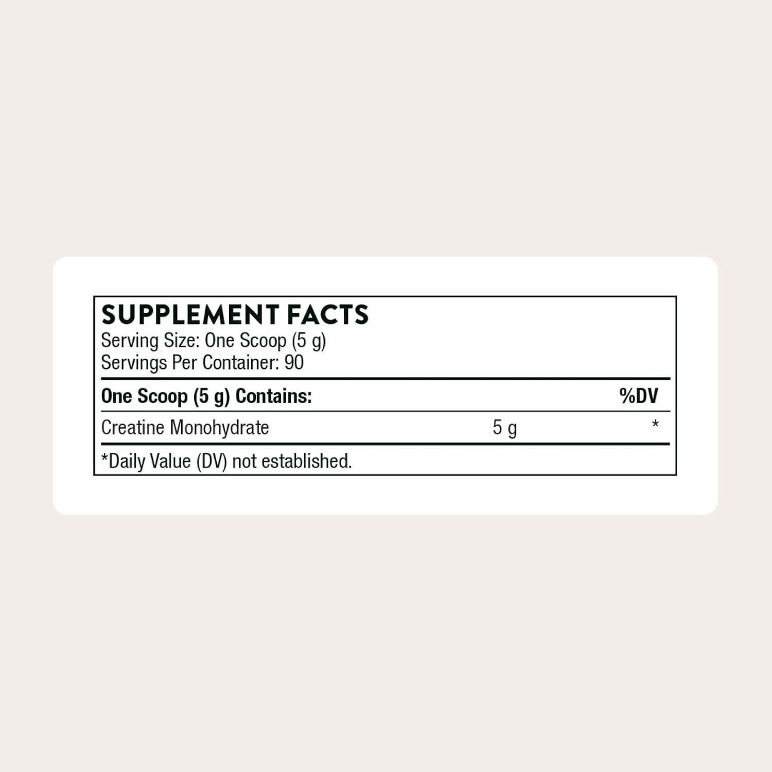 imageTHORNE Creatine Micronized Creatine Monohydrate Powder Support for Muscles amp Cognitive Function for Women amp Men Unflavored NSF Certified for Sport 5 g per Serving 180 ServingsUnflavored