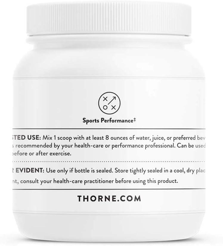 imageTHORNE Creatine Micronized Creatine Monohydrate Powder Support for Muscles amp Cognitive Function for Women amp Men Unflavored NSF Certified for Sport 5 g per Serving 180 ServingsUnflavored