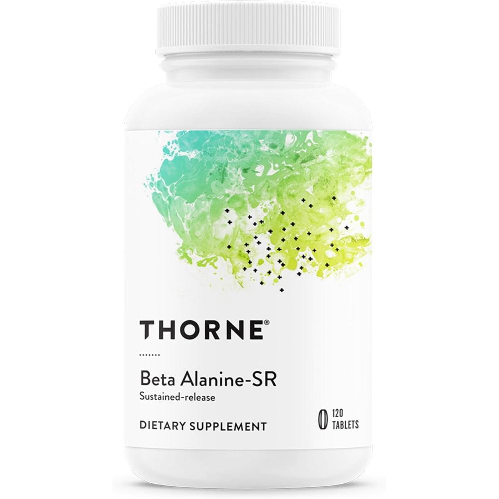 imageTHORNE  Beta Alanine Sustained Release  Amino Acid Supplement for Muscle Output amp Endurance  NSF Certified for Sport  120 Tablets  60 Servings