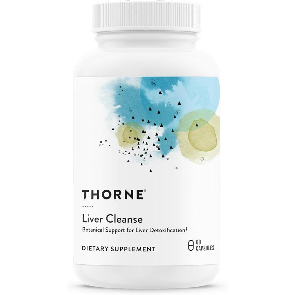 imageTHORNE Liver Cleanse Support System for Detoxification and Liver Support 60 Capsules