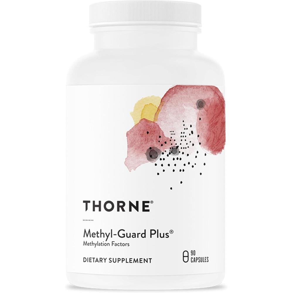 imageTHORNE MethylGuard Plus Active Folate 5MTHF with Vitamins B2 B6 amp B12 Supports Methylation amp Healthy Level of Homocysteine Gluten Dairy amp SoyFree 30 Servings