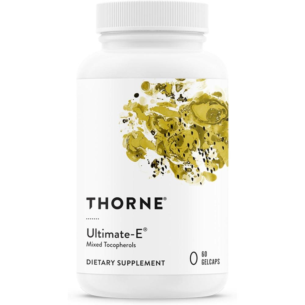 imageTHORNE UltimateE Contains All of The Natural Forms of Vitamin E 60 Gelcaps