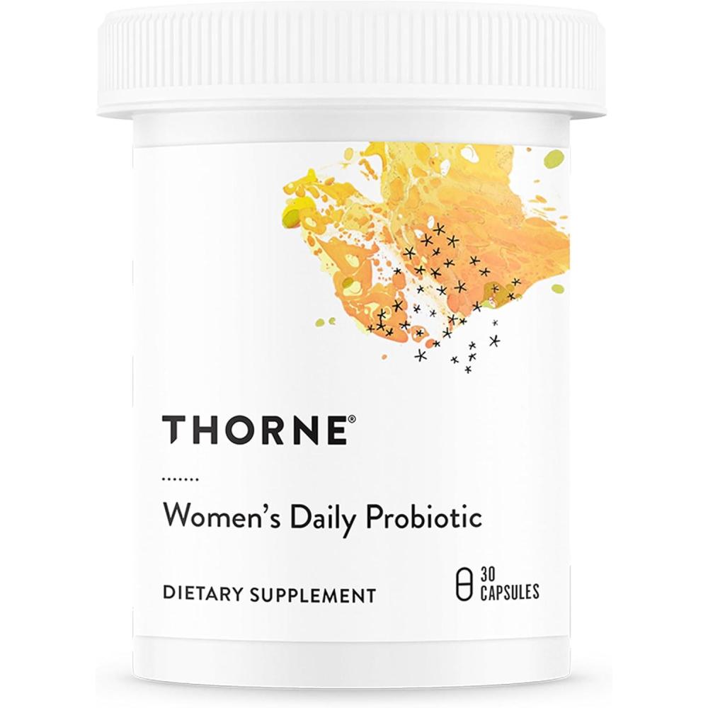 imageTHORNE Womens Daily Probiotic Shelf Stable Probiotic Supplement Promotes Everyday Immune Cardiovascular amp Metabolic Health 30 Servings