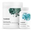 THORNE – Energy Bundle – Daily Greens Plus & Basic B Complex – Promotes Cellular Energy and Physical Endurance – 30 Servings