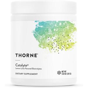 THORNE – Catalyte – Electrolyte Replenishment and Energy Restoration Supplement* – No Artificial Sweeteners – NSF Certified for Sport- Lemon Lime – 11.01 Oz