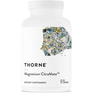 THORNE – Magnesium CitraMate – Magnesium Citrate & Malate Supplement – Supports Heart Health, Skeletal Muscles, Cardiac & Lung Function, Bone Density & More* – Third-Party Certified – 90 Servings