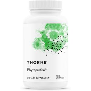 THORNE – Phytoprofen – Botanical Blend of Ginger, Boswellia, and Curcumin – Supports Healthy Cytokine Balance and Recovery After Injury or Surgery* – Gluten-Free, Soy-Free, Dairy-Free – 60 Capsules(Standard Packaging)