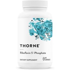 THORNE – Riboflavin 5′-Phosphate – Bioactive Form of Vitamin B2 for Methylation Support* – 60 Capsules