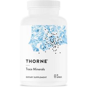 THORNE – Trace Minerals – Dietary Supplement with Zinc, Boron & Selenium – Chelated Forms – Comprehensive Formula – 90 Capsules