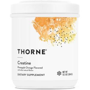 THORNE Creatine – Micronized Creatine Monohydrate Powder – Support for Muscles & Cognitive Function* – for Women & Men – Unflavored – NSF Certified for Sport – 5 g per Serving – 180 Servings(Pineapple Orange)
