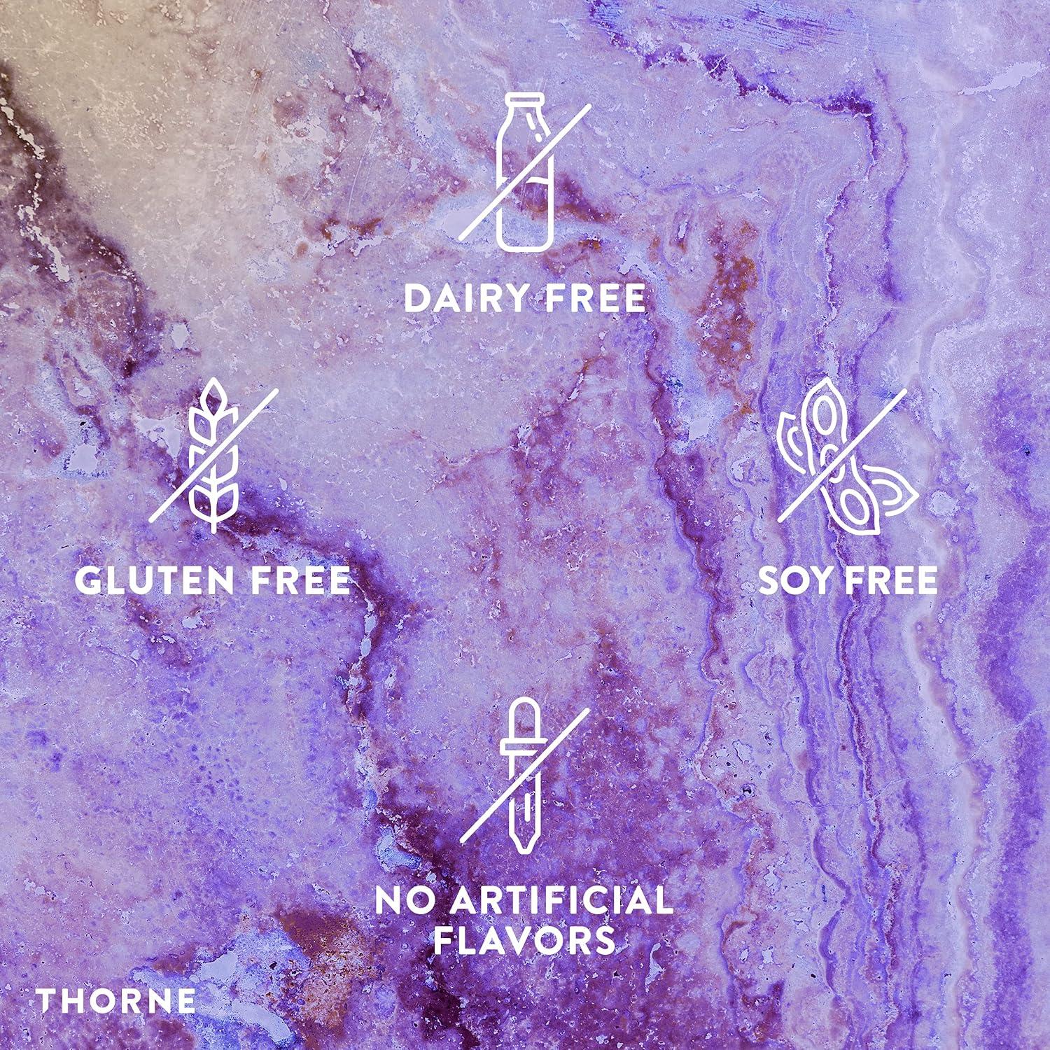 imageTHORNE Stress Balance Adrenal Support Supplement with B Vitamins Vitamin C Ashwagandha Ginseng amp Zinc Gluten Dairy amp SoyFree 30 Servings