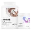 THORNE – Whey Protein Isolate (Chocolate, 31.9 Oz) & Amino Complex (Berry, 8 Oz) Bundle – Supports Muscle Repair & Recovery – NSF Certified for Sport – Gluten Free, Soy Free