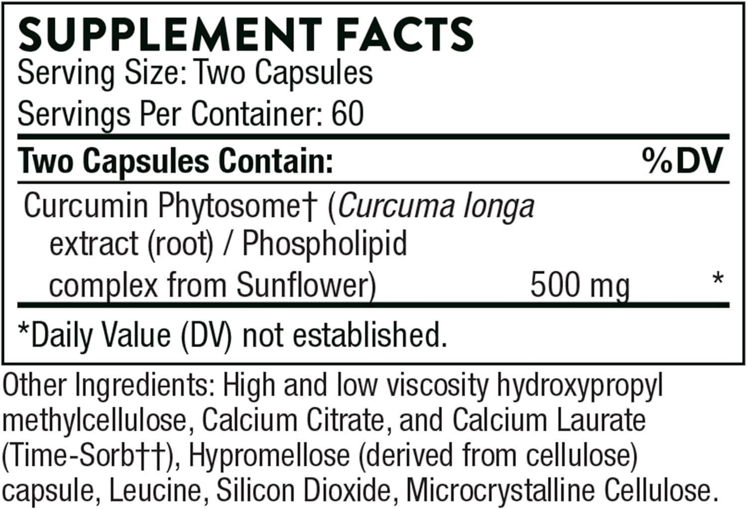 imageTHORNE Curcumin Phytosome Sustained Release 120 Capsules amp Memoractiv 60 Capsules Bundle Supports Joint Health Muscle Health amp Healthy Aging Dairy Free Soy Free Gluten Free