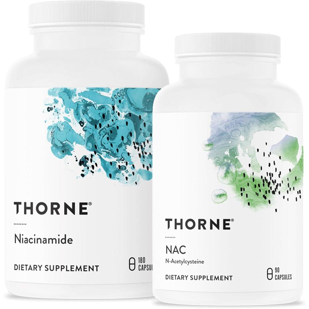 imageTHORNE  Immune amp Joint Support Bundle  NAC amp Niacinamide  30 to 90 Servings