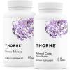 THORNE – Adrenal Support Bundle – Stress Balance & Adrenal Cortex Combo – Stress Balance and Adrenal Cortex – 30 to 60 Servings