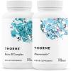 THORNE – Basic B Complex (60 Capsules) & Memoractiv (60 Capsules) Bundle – Supports Brain Health, Cellular Energy Production & Focus – Gluten Free, Dairy Free