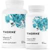 THORNE – Wellness Bundle – Vitamin C & B12 – Supports Heart, Nerve, Immune, and Tissue Health – 60 to 90 Servings