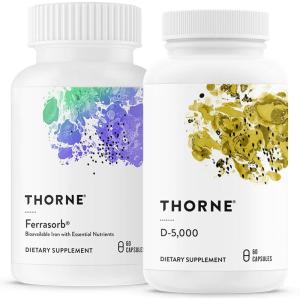 THORNE – Wellness Support – Blood Support & Vitamin D-5000 Combo – 60 Servings